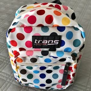 Trans by Jansport Mini Polka Dot Backpack – NWOT